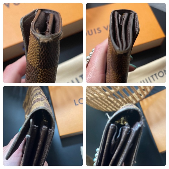 ♠️⚡️Louis Vuitton Damier Ebene Wallet⚡️♠️ - Picture 8 of 9